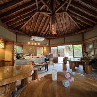 Serene space   at Rokaku Tea House - Hexagon Cafe  in Miyajima