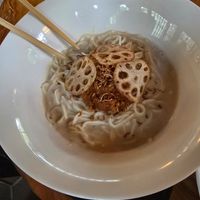 Ramen at Rokaku Tea House - Hexagon Cafe  in Miyajima