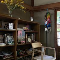 Inside  at Rokaku Tea House - Hexagon Cafe  in Miyajima