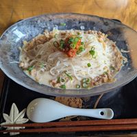 Cold Ramen at Rokaku Tea House - Hexagon Cafe  in Miyajima
