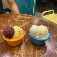 They give a service scoop of any other flavor of your choice   at Ice Girl Cream Boy in Seoul