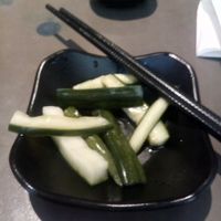 Cucumburs at Japans sushi en grill restaurant Izumi in Weert