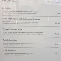 Menú part 2 at Morgentau. in Barcelona