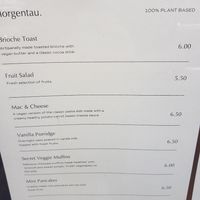 Menú part 3 at Morgentau. in Barcelona
