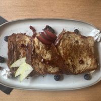 French toast  at Morgentau. in Barcelona