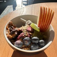 Acai bowl at Morgentau. in Barcelona