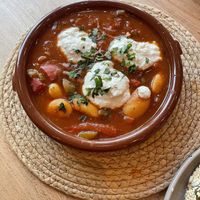 Shakshuka delicious!  at Morgentau. in Barcelona
