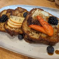 French toast at Morgentau. in Barcelona