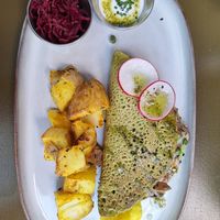 Delicious omelette at Morgentau. in Barcelona