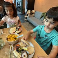 Kids menu  at Morgentau. in Barcelona