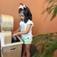 Children’s play area  at Morgentau. in Barcelona