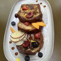 French toast  at Morgentau. in Barcelona