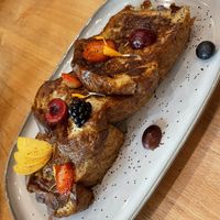 French toast  at Morgentau. in Barcelona