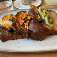 French toast   at Morgentau. in Barcelona