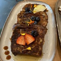 French Toast!  at Morgentau. in Barcelona