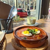 Shakshuka at Morgentau. in Barcelona