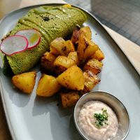 Kim chi mayo #Veganuary at Morgentau. in Barcelona