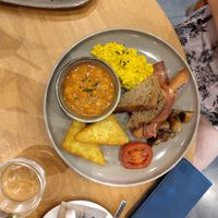 English Breakfast (mmmmmhhh 😍) at Morgentau. in Barcelona