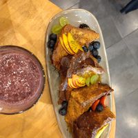 French Toast (sooo fluffy🤤) at Morgentau. in Barcelona