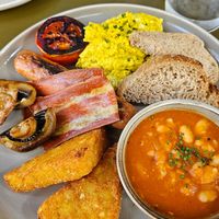 English Breakfast at Morgentau. in Barcelona