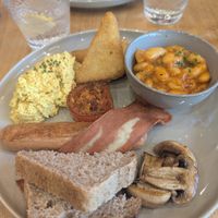 English breakfast at Morgentau. in Barcelona