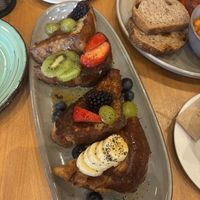 French toast   at Morgentau. in Barcelona