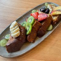 French toast  at Morgentau. in Barcelona