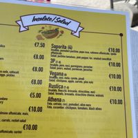 Menu  at Bar Caffetteria La Colonna in Lucca