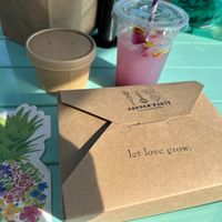 Cute food outdoor at table  at Garden Party in Rockledge