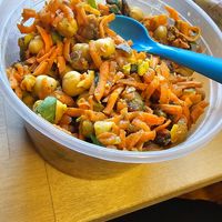 Carrot salad at Garden Party in Rockledge