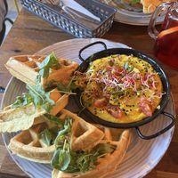 Humus   at Waffle Bar in Warsaw