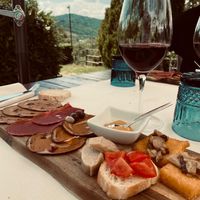 Tagliere vegano at Il Caldetino in Vicchio