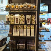 Vegan chocolates at Laderach  in Luzern