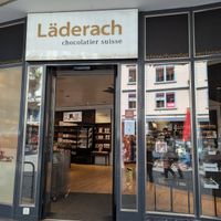 Outside at Laderach  in Luzern