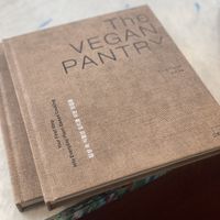 The first book by owner chef Siwoo, Seong!   at Legume Seoul in Seoul