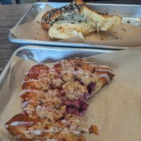 Two more new vegan pastries! (Half eaten, sorry) at Baked Bar LA in Culver City