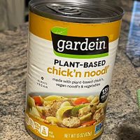 Vegan canned soup  at Ghent Grab & Go in Norfolk