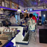 Diner at South Street Diner in Boston