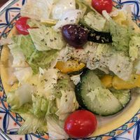 Elliki salad without feta at Mezes in Toronto