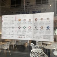 menu  at NAYAMACHI DONUTS 君に、あげる in Kyoto