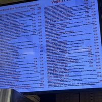 Vegan menu   at Catalina's Pizza in Malden