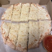 Vegan cheesy breadsticks   at Catalina's Pizza in Malden