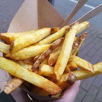 Delicious fries at Frietkamer in Haarlem