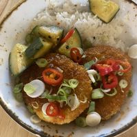  Vegan katsu  at  Chi  in West London