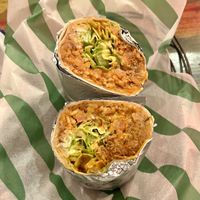 Vegan chorizo burrito  at Carlito Burrito in Brighton