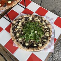 Mr Mojo Vegan Pizza  at Franc Jr's Famous Pizzeria in Coolangatta