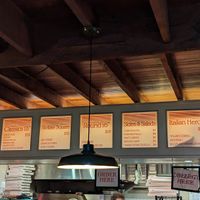 Menu boards Jan 24 #Veganuary at Franc Jr's Famous Pizzeria in Coolangatta