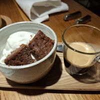 Affogato al caffè at Sarma Bistrot in Arezzo