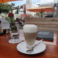 Chai latte at Alte Feuerwache in Cologne