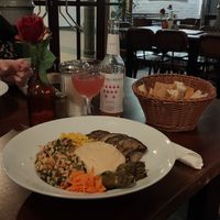 Vegan dish of the day at Alte Feuerwache in Cologne